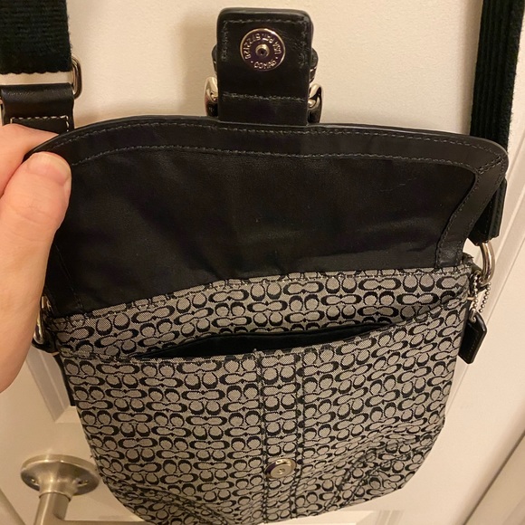 Coach Bags Coach Logo Jacquard Buckle Crossbody Bag Poshmark